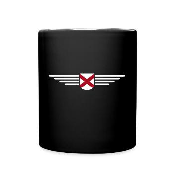 Alabama Fan T-Shirt – USA Style - Full Colour Mug - black - Front