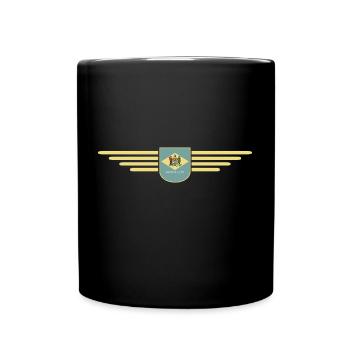 Delaware Fan T-Shirt – Küste & Charme - Tasse einfarbig - Schwarz - Vorne
