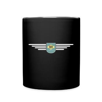 Delaware Fan T-Shirt – Küste & Charme - Tasse einfarbig - Schwarz - Vorne