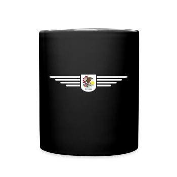 Illinois Fan T-Shirt – Show Love for Home - Full Colour Mug - black - Front