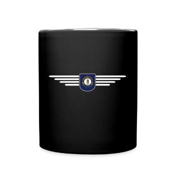 Kentucky Fan T-Shirt – Stolz zeigen! - Tasse einfarbig - Schwarz - Vorne