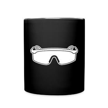 80s Sunglasses - Full Colour Mug - black - Front