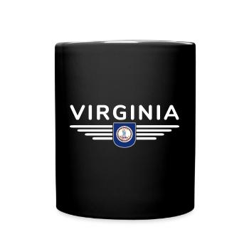 Chemise Virginia Fan – American Spirit - Mug uni - noir - Devant