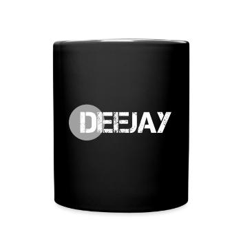 Deejay - Discjockey Edition - Tasse einfarbig - Schwarz - Vorne