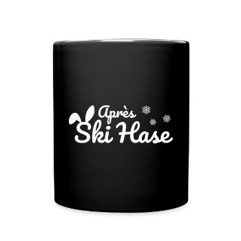 Apres Ski Rabbit Ski Après Ski Party Snow white - Full Colour Mug - black - Front