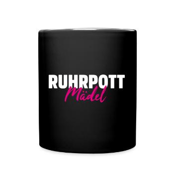 RUHRPOTT GIRLS - Full Colour Mug - black - Front