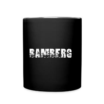 Bamberg - Tasse einfarbig - Schwarz - Vorne