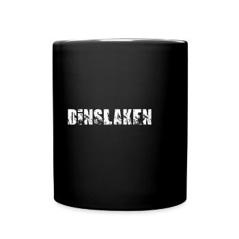 Dinslaken - Tasse einfarbig - Schwarz - Vorne