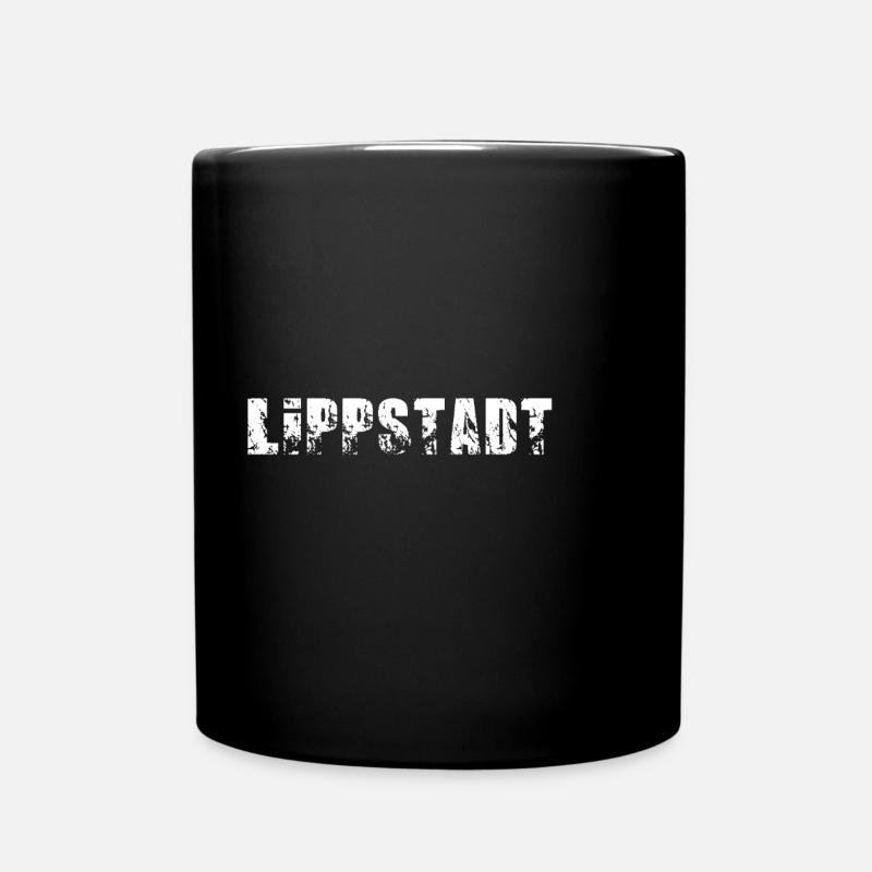 Lippstadt - Tasse einfarbig - Schwarz