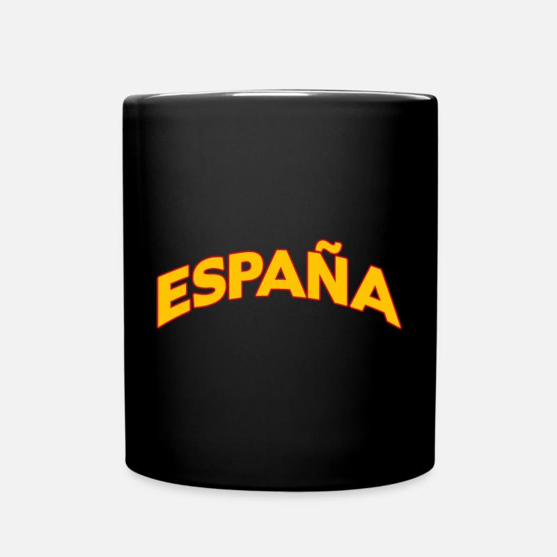 Spain 5 - Full Colour Mug - black