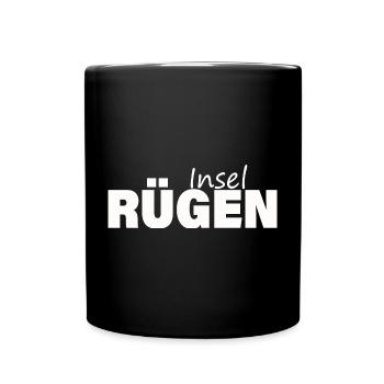 INSEL RÜGEN - Tasse einfarbig - Schwarz - Vorne
