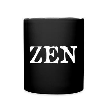 Zen - Full Colour Mug - black - Front