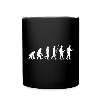 Evolution Smartphone Generation - Full Colour Mug - black - Front