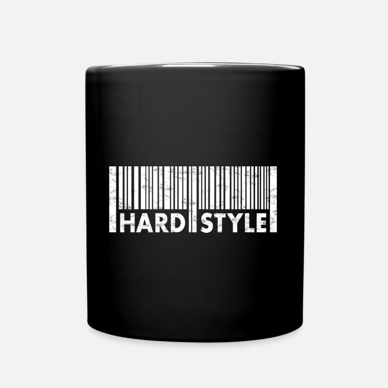 Hardstyle - Rawstyle - Hardstyler Geschenk merch - Tasse einfarbig - Schwarz