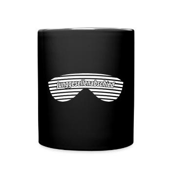 Junggesellenabschied - Tasse einfarbig - Schwarz - Vorne