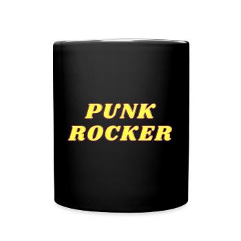 Punk Rocker - Rock Musicians - Full Colour Mug - black - Front
