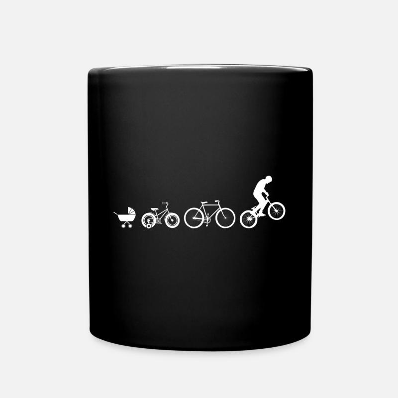 Trial Evolution Vélo Essais VTT - Mug uni - noir