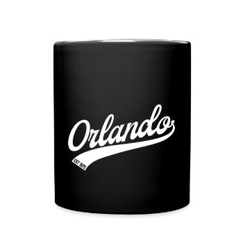 Orlando Florida - Full Colour Mug - black - Front