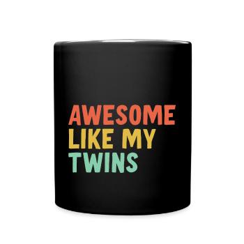Fantastique comme mes jumeaux - Mug uni - noir - Devant