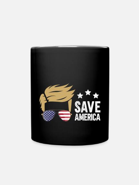 Sauvez l’Amérique - Mug uni - noir