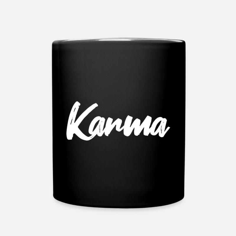 Karma - Mug uni - noir