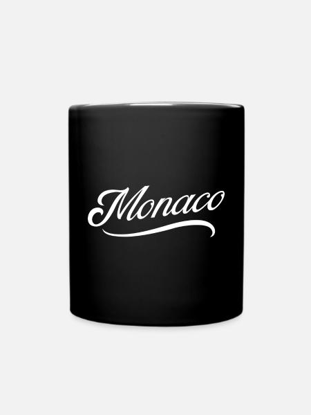 Monaco - Mug uni - noir