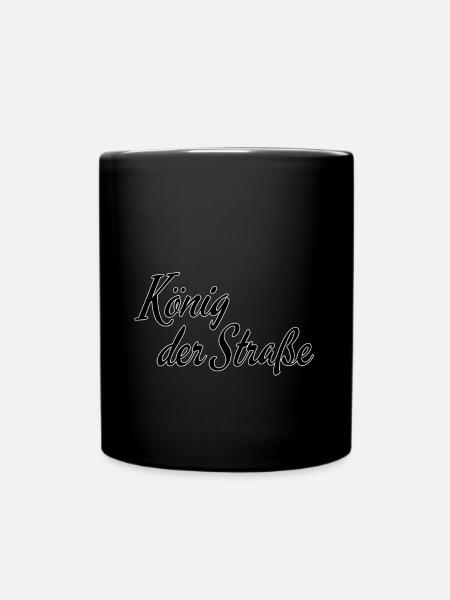 King of the Road - Full Colour Mug - black