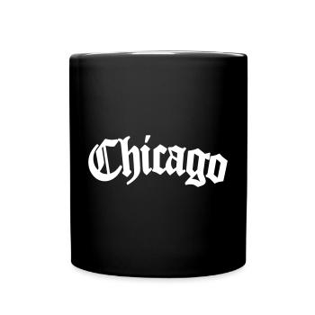 Chicago - Mug uni - noir - Devant