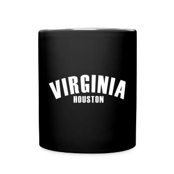 Virginia Shirt - Full Colour Mug - black - Front