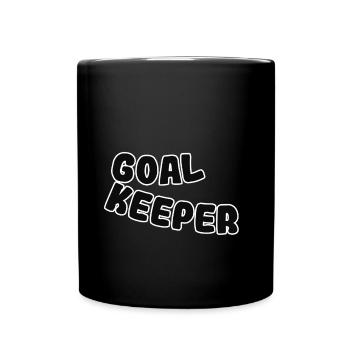 Goal keeper - Full Colour Mug - black - Front
