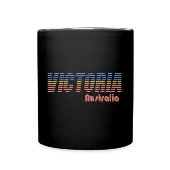 VICTORIA - Australia - Full Colour Mug - black - Front