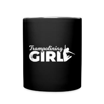 Trampoline jumper - Full Colour Mug - black - Front
