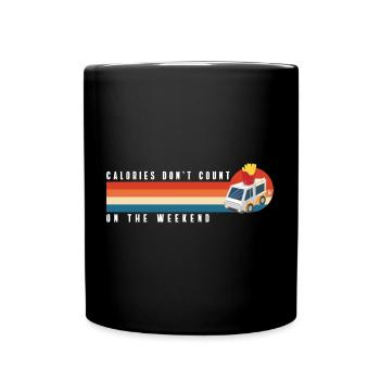 Food Truck Food Fries - Full Colour Mug - black - Front
