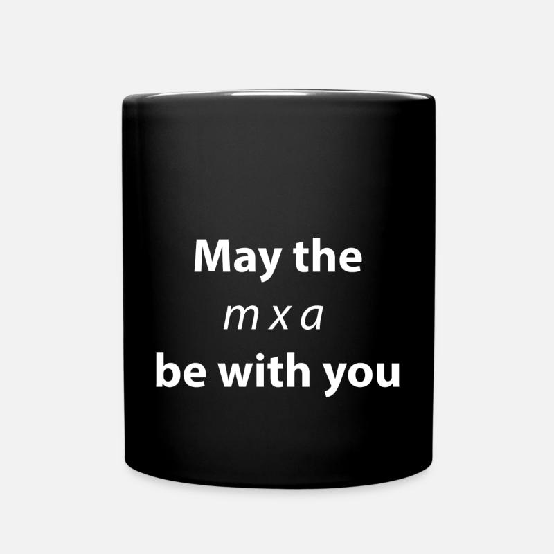 Que la Force soit avec vous - Chemise Nerd - Mug uni - noir