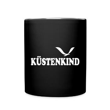 KÜSTENKIND - Tasse einfarbig - Schwarz - Vorne