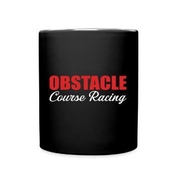 Obstacle Course Racing Gear - Full Colour Mug - black - Front