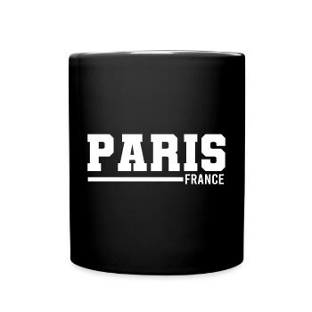 Paris | France - Mug uni - noir - Devant