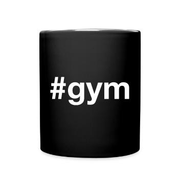 GYM Fitness Entraînement de musculation - Mug uni - noir - Devant
