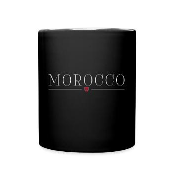 J’aime le Maroc - Mug uni - noir - Devant