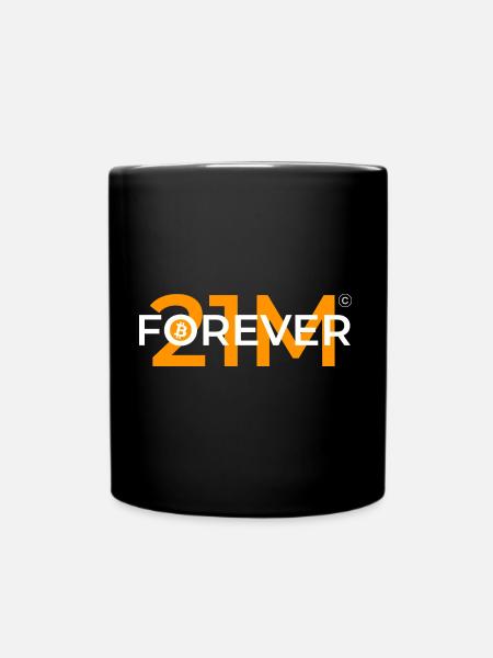 Forever 21M Gelb - Tasse einfarbig - Schwarz