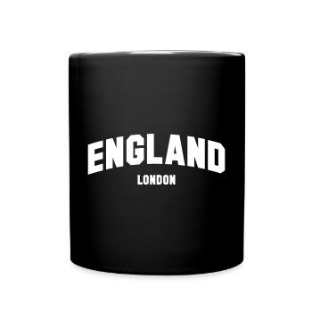 ENGLAND LONDON - Full Colour Mug - black - Front
