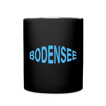 BODENSEE - Tasse einfarbig - Schwarz - Vorne