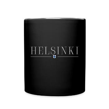 Helsinki Style T-Shirt - Full Colour Mug - black - Front