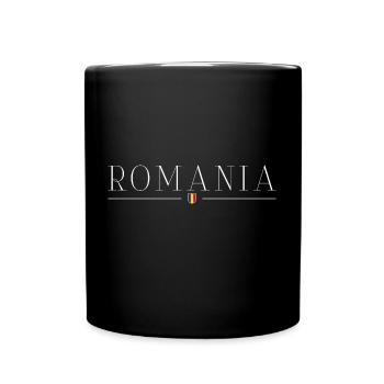 Romania Natural Beauty T-Shirt - Full Colour Mug - black - Front