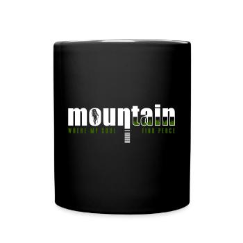 Alpinisme Sommet Hobby Alps - Mug uni - noir - Devant