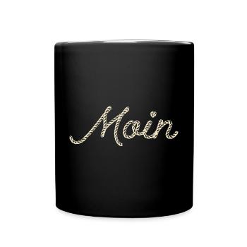 Par Moin - Mug uni - noir - Devant