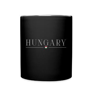 T-shirt de style hongrois - Mug uni - noir - Devant