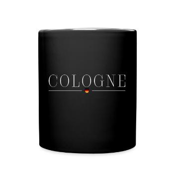 Cologne, Allemagne T-shirt élégance - Mug uni - noir - Devant