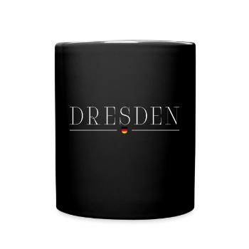 Dresden, Germany Elegance T-Shirt - Full Colour Mug - black - Front