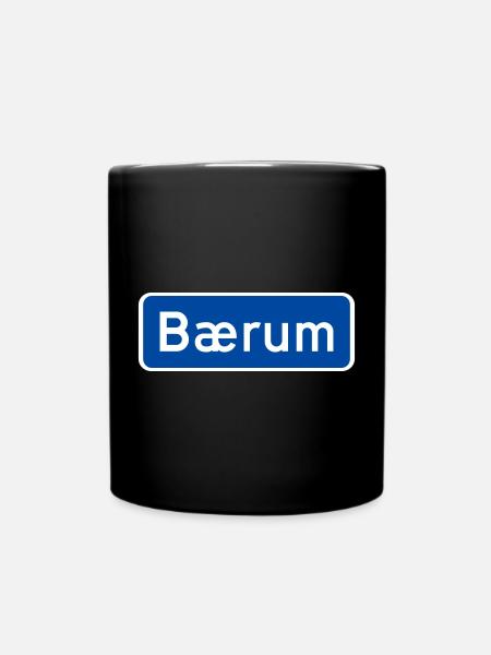 Bærum - Full Colour Mug - black